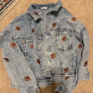 Reformation Light Blue Denim Jacket